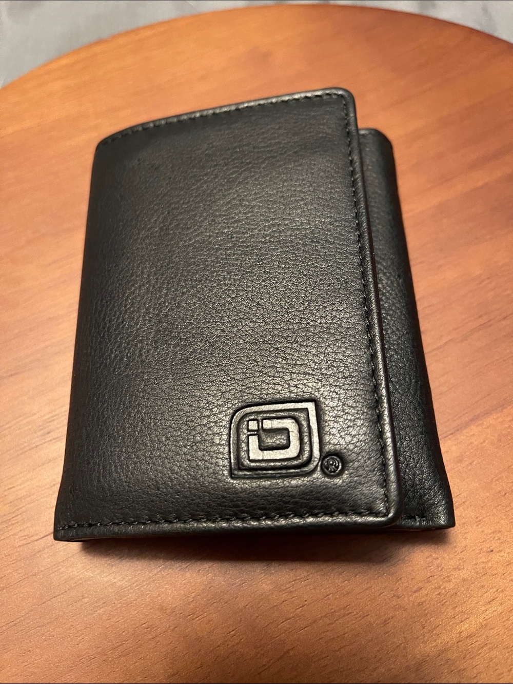 NIB - βSecure wallet β- black leather